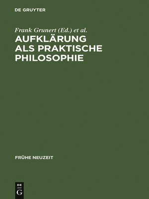 cover image of Aufklärung als praktische Philosophie
